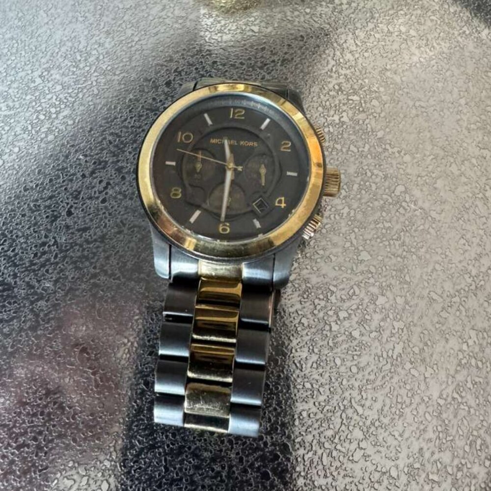 Michael Kors Two-Tone Chronograph Watch – Stainless Steel - Picture 3 of 4